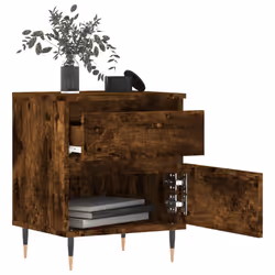 VidaXL 830663 nightstand/bedside table Oak - Additional view 4