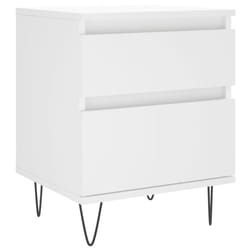 VidaXL 830669 nightstand/bedside table White