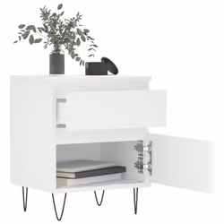 VidaXL 830669 nightstand/bedside table White
