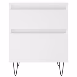 VidaXL 830669 nightstand/bedside table White - Additional view 5