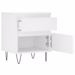 VidaXL 830669 nightstand/bedside table White - Additional view 6