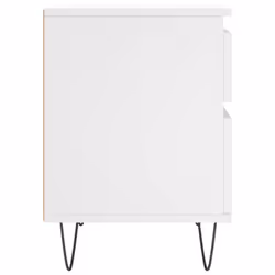 VidaXL 830669 nightstand/bedside table White - Additional view 7