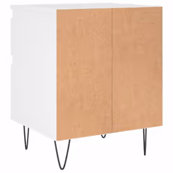 VidaXL 830669 nightstand/bedside table White - Additional view 8