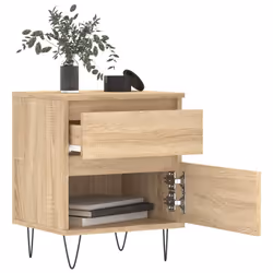 VidaXL 830674 nightstand/bedside table Oak - Additional view 3