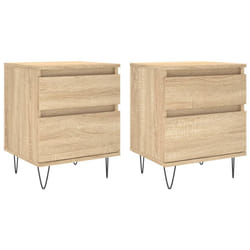 VidaXL 830675 nightstand/bedside table Oak