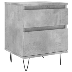 VidaXL 830676 nightstand/bedside table Concrete colour