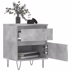 VidaXL 830676 nightstand/bedside table Concrete colour - Additional view 4