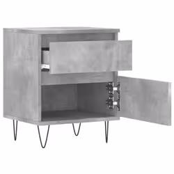 VidaXL 830676 nightstand/bedside table Concrete colour - Additional view 6
