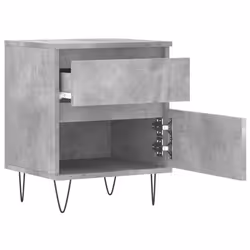 VidaXL 830677 nightstand/bedside table Concrete colour - Additional view 7
