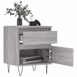 VidaXL 830681 nightstand/bedside table Oak - Additional view 4