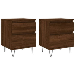 VidaXL 830683 nightstand/bedside table Oak