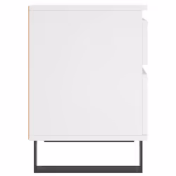 VidaXL 830684 nightstand/bedside table White - Additional view 6