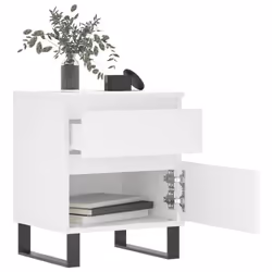 VidaXL 830685 nightstand/bedside table White