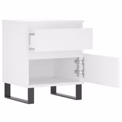 VidaXL 830685 nightstand/bedside table White - Additional view 7