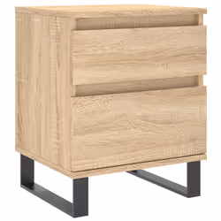 VidaXL 830690, Oak, Metal, Wood, 400 mm, 350 mm, 500 mm, 1 pc(s)