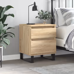 VidaXL 830690 nightstand/bedside table Oak