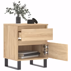 VidaXL 830690 nightstand/bedside table Oak
