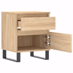 VidaXL 830690 nightstand/bedside table Oak - Additional view 6