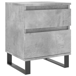 VidaXL 830692 nightstand/bedside table Concrete colour