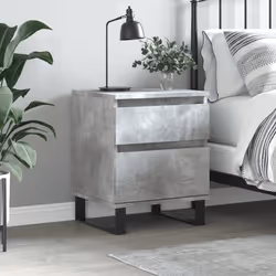 VidaXL 830692 nightstand/bedside table Concrete colour