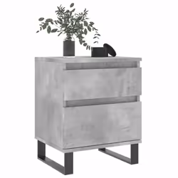 VidaXL 830692 nightstand/bedside table Concrete colour - Additional view 4