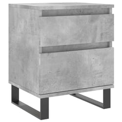 VidaXL 830693 nightstand/bedside table Concrete colour