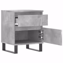 VidaXL 830693 nightstand/bedside table Concrete colour - Additional view 6
