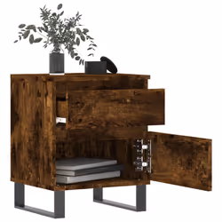 VidaXL 830695 nightstand/bedside table Oak - Additional view 4