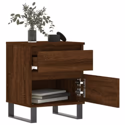 VidaXL 830699 nightstand/bedside table Oak - Additional view 4