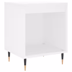 VidaXL 830700, White, Metal, Wood, 400 mm, 350 mm, 500 mm, 1 pc(s)