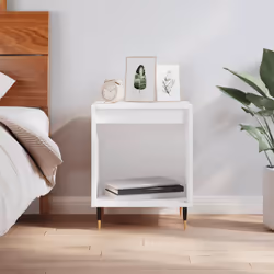 VidaXL 830700 nightstand/bedside table White