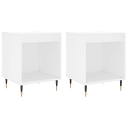 VidaXL 830701 nightstand/bedside table White