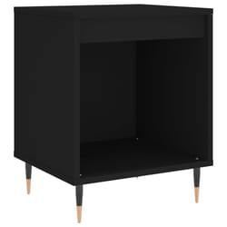 VidaXL 830702 nightstand/bedside table Black