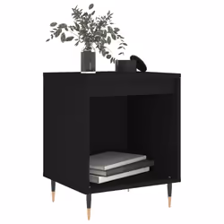 VidaXL 830702 nightstand/bedside table Black
