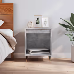 VidaXL 830708 nightstand/bedside table Concrete colour