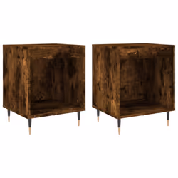 VidaXL 830711, Oak, Metal, Wood, 400 mm, 350 mm, 500 mm, 2 pc(s)