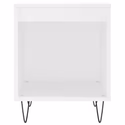 VidaXL 830716 nightstand/bedside table White - Additional view 4