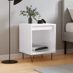 VidaXL 830720 nightstand/bedside table White