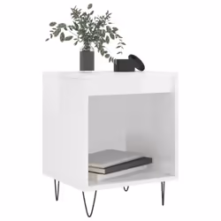 VidaXL 830721 nightstand/bedside table White