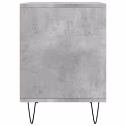 vidaXL Bedside Cabinets Nightstand Side Table Bed Cabinet Engineered Wood - concrete grey, 2 pcs - Additional view 5