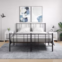 VidaXL 830733 nightstand/bedside table White