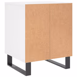 VidaXL 830733 nightstand/bedside table White - Additional view 7