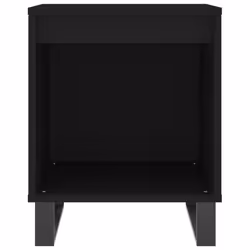 VidaXL 830735 nightstand/bedside table Black - Additional view 4
