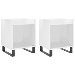 VidaXL 830737 nightstand/bedside table White