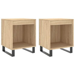 VidaXL 830739 nightstand/bedside table Oak
