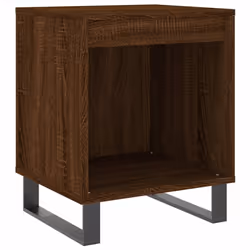 VidaXL 830747, Oak, Metal, Wood, 400 mm, 350 mm, 500 mm, 2 pc(s)