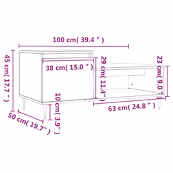 VidaXL 830821 coffee/side/end table