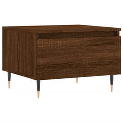 vidaXL Coffee Table Side Table End Accent Telephone Sofa Table Engineered Wood - brown oak, 1 pcs