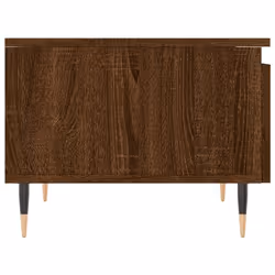 vidaXL Coffee Table Side Table End Accent Telephone Sofa Table Engineered Wood - brown oak, 2 pcs - Additional view 7