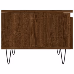vidaXL Coffee Table Side Table End Accent Telephone Sofa Table Engineered Wood - brown oak, 2 pcs - Additional view 7